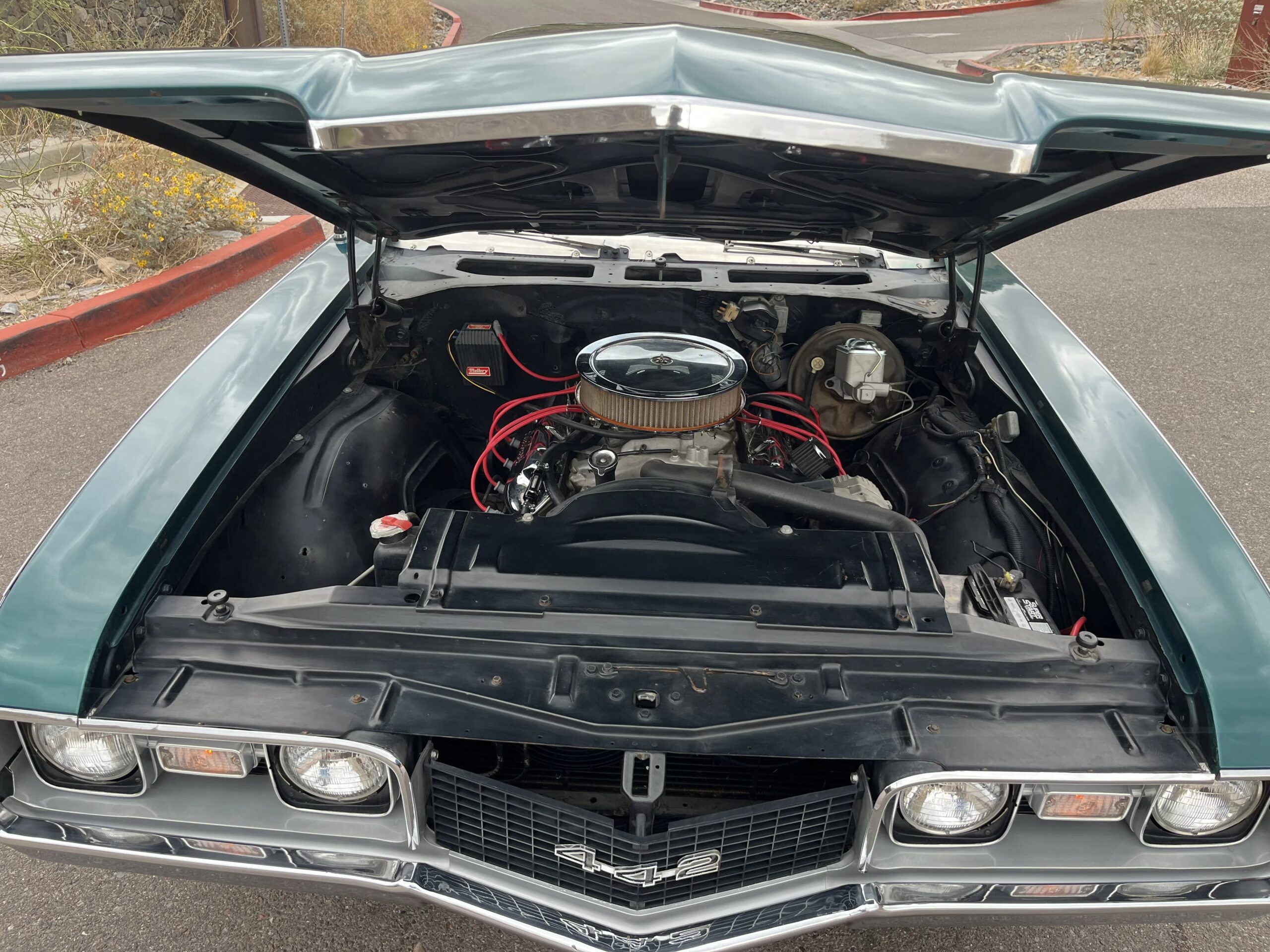 Oldsmobile-442-1968-Green-Green-8