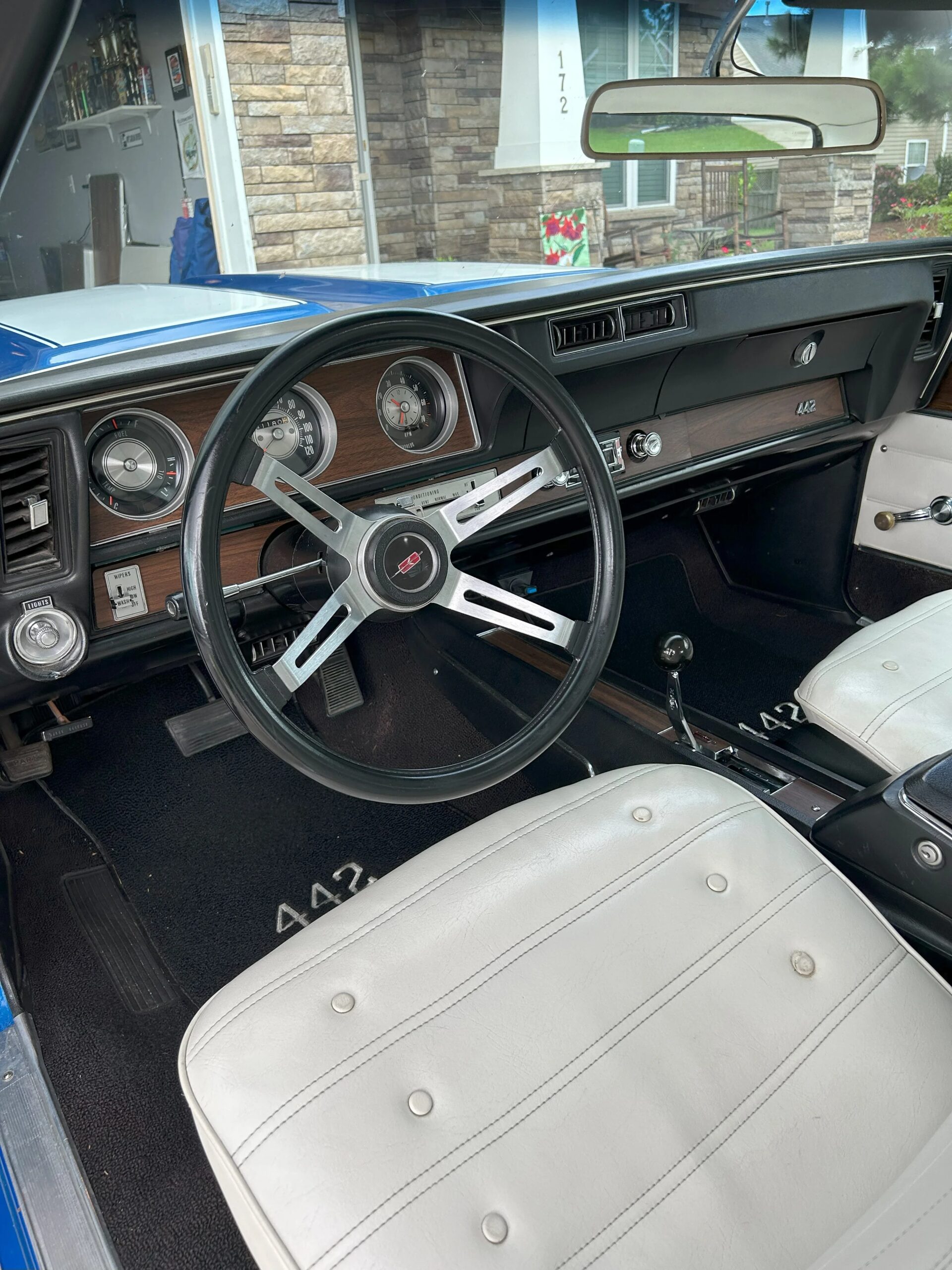 Oldsmobile-442-1971-Blue-White-10