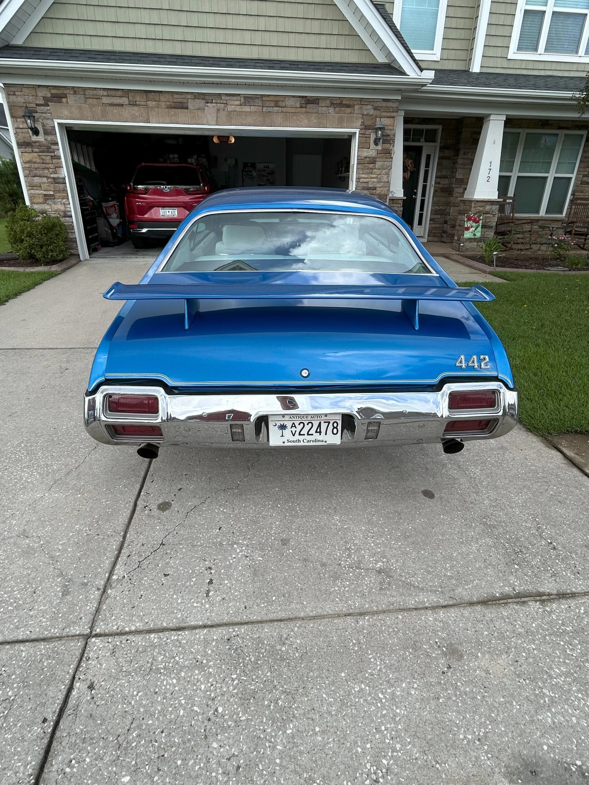 Oldsmobile-442-1971-Blue-White-7