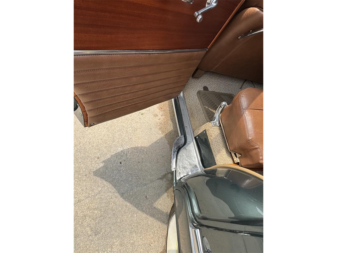 Oldsmobile-88-1949-Green-Beige-25