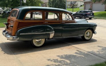 Oldsmobile-88-1949-Green-Beige-7