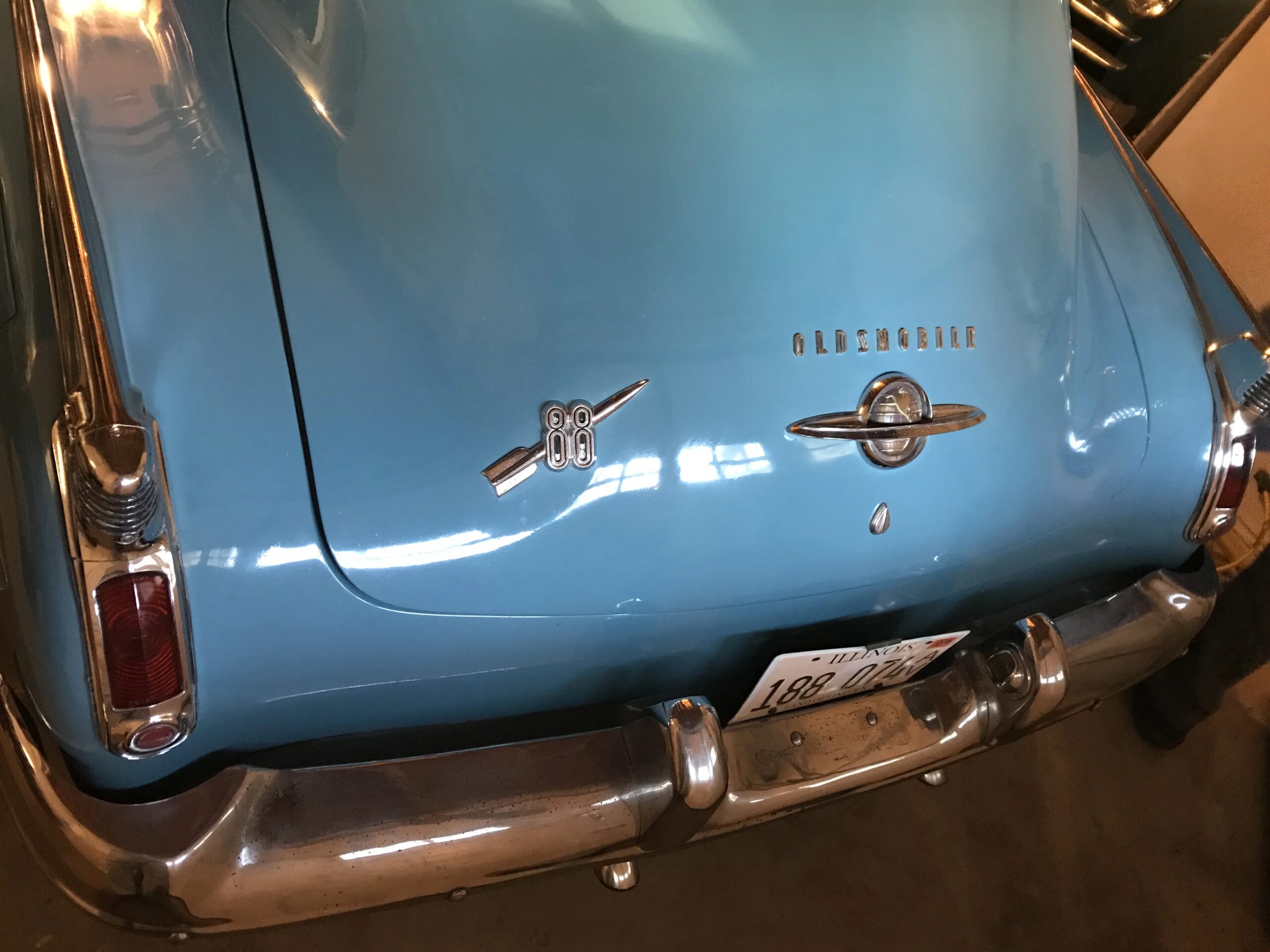 Oldsmobile-88-coupe-1950-Blue-Beige-12