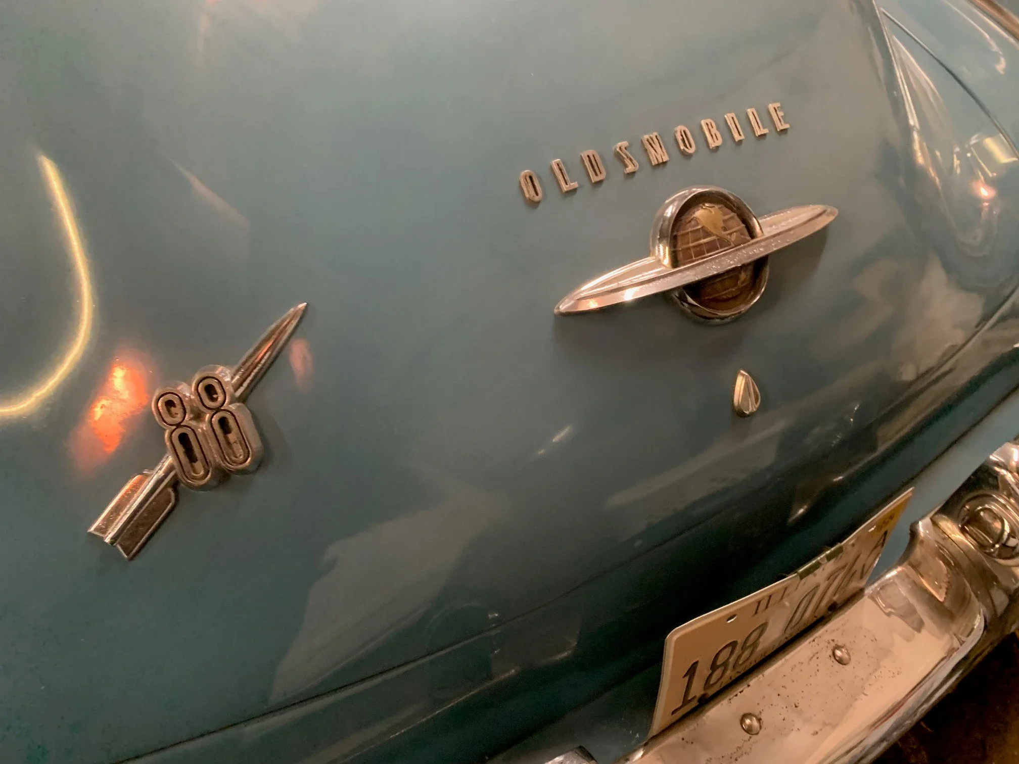 Oldsmobile-88-coupe-1950-Blue-Beige-24