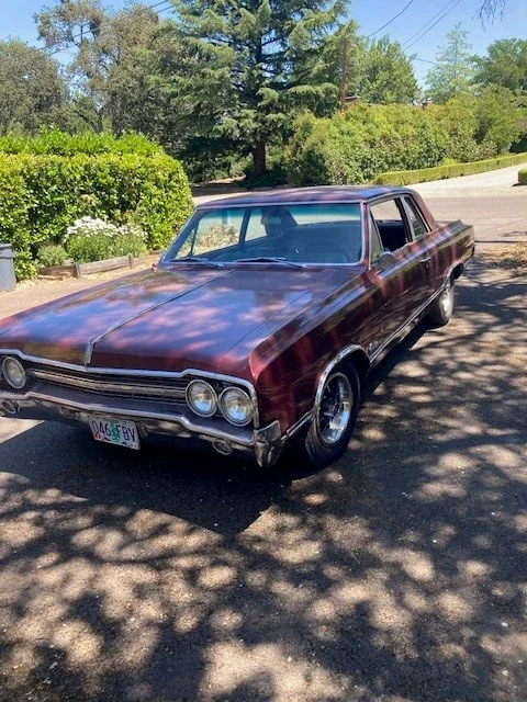 Oldsmobile-Cutlass-calais-coupe-1965-Burgundy-Black-7