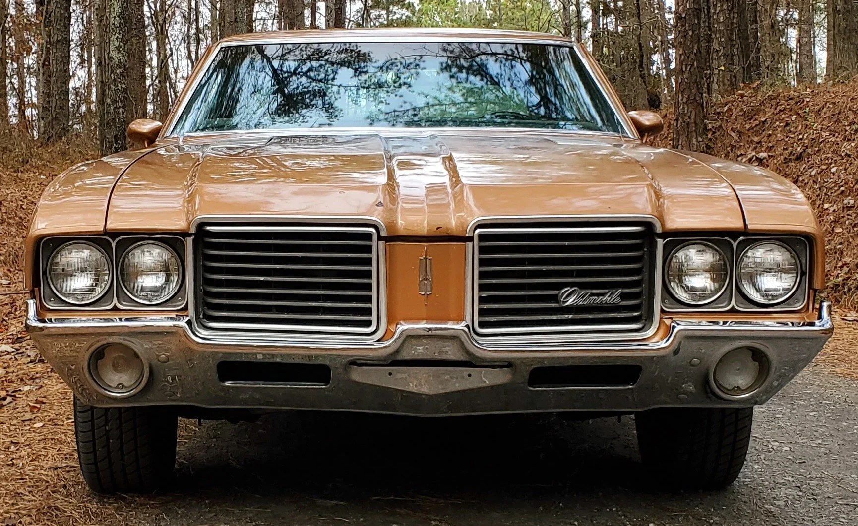 Oldsmobile-Cutlass-supreme-coupe-1972-Brown-Tan-1