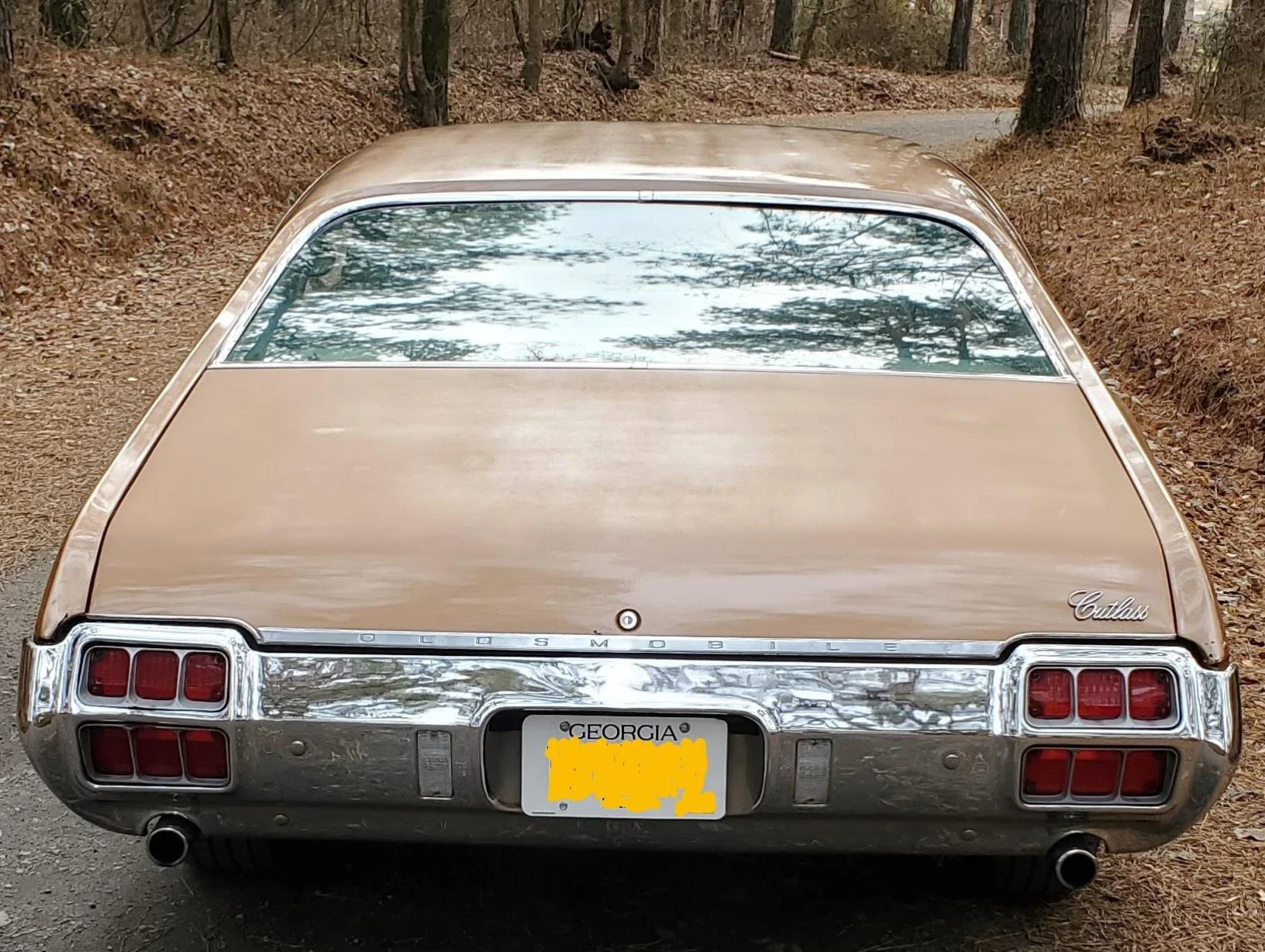 Oldsmobile-Cutlass-supreme-coupe-1972-Brown-Tan-2