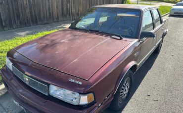 Oldsmobile-cutlass-ciera-1991-red-1