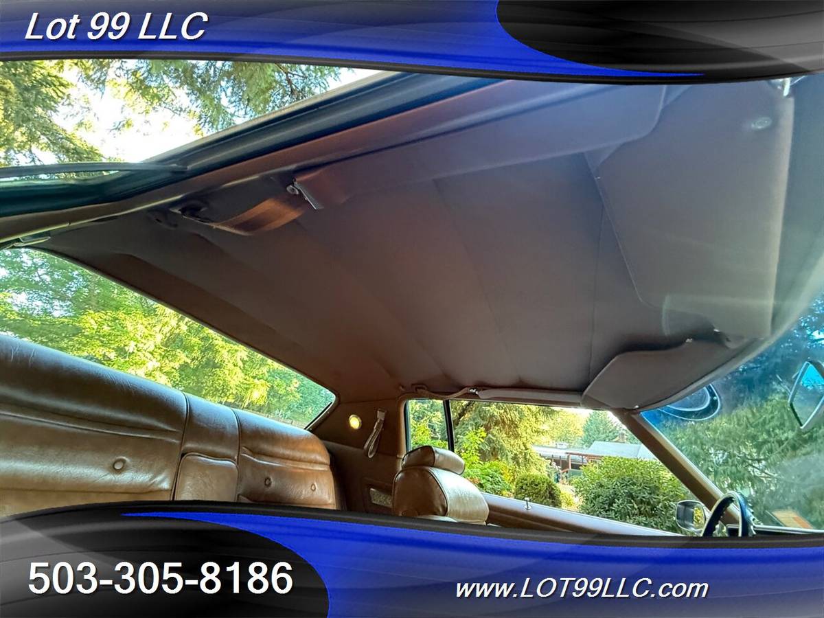Oldsmobile-toronado-brougham-only-47k-miles-rocket-1973-brown-10