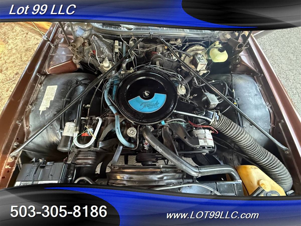 Oldsmobile-toronado-brougham-only-47k-miles-rocket-1973-brown-12
