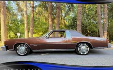 Oldsmobile-toronado-brougham-only-47k-miles-rocket-1973-brown-13
