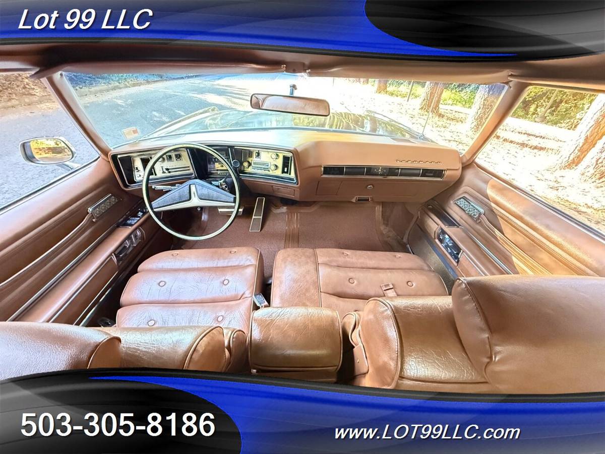 Oldsmobile-toronado-brougham-only-47k-miles-rocket-1973-brown-14