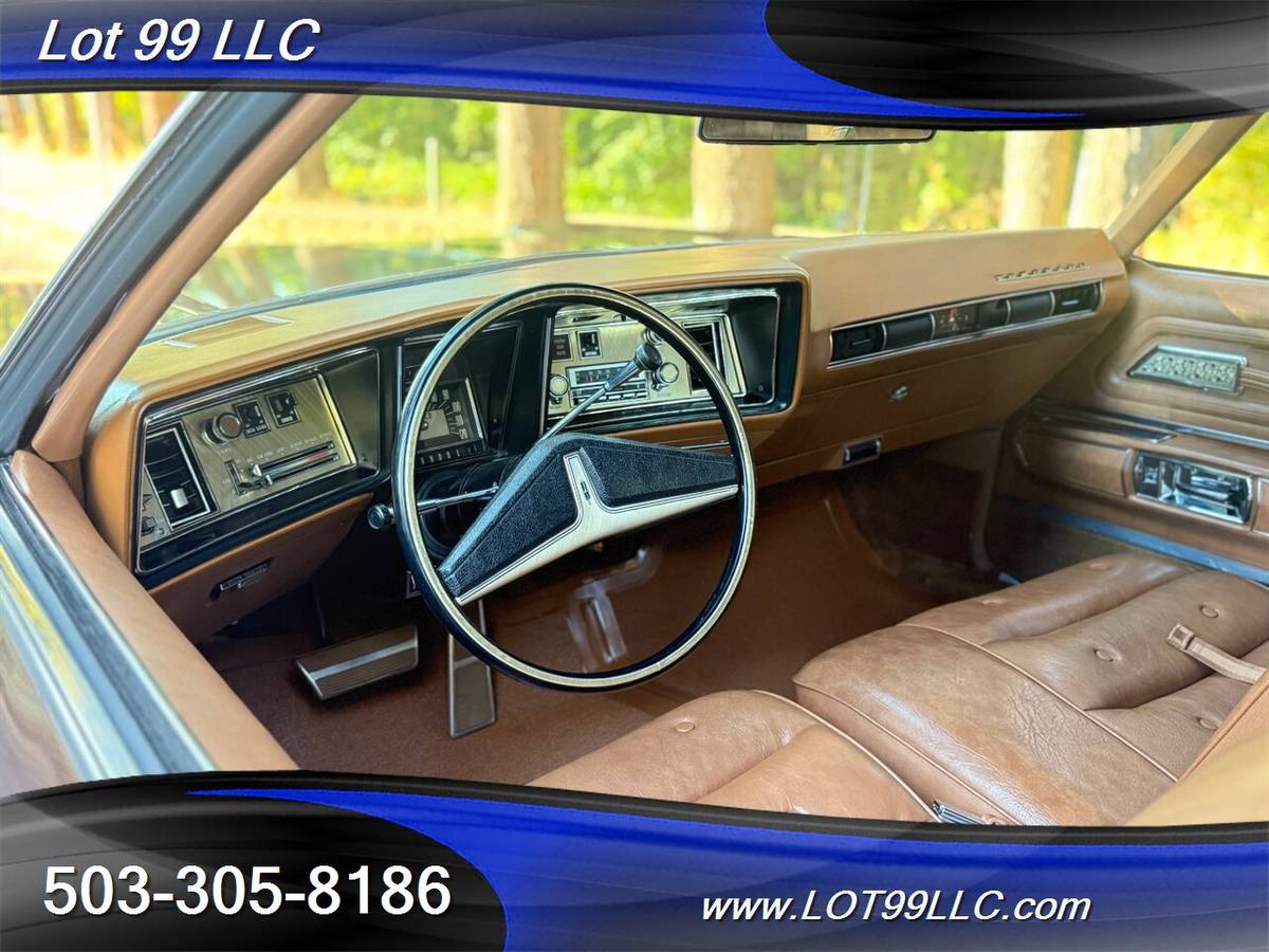 Oldsmobile-toronado-brougham-only-47k-miles-rocket-1973-brown-20