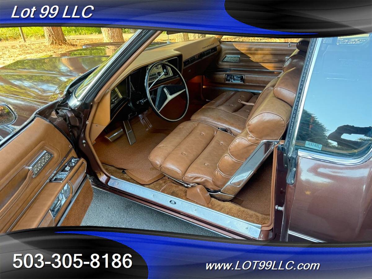 Oldsmobile-toronado-brougham-only-47k-miles-rocket-1973-brown-21