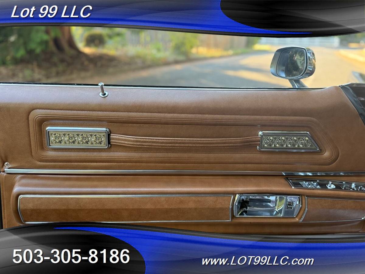 Oldsmobile-toronado-brougham-only-47k-miles-rocket-1973-brown-6