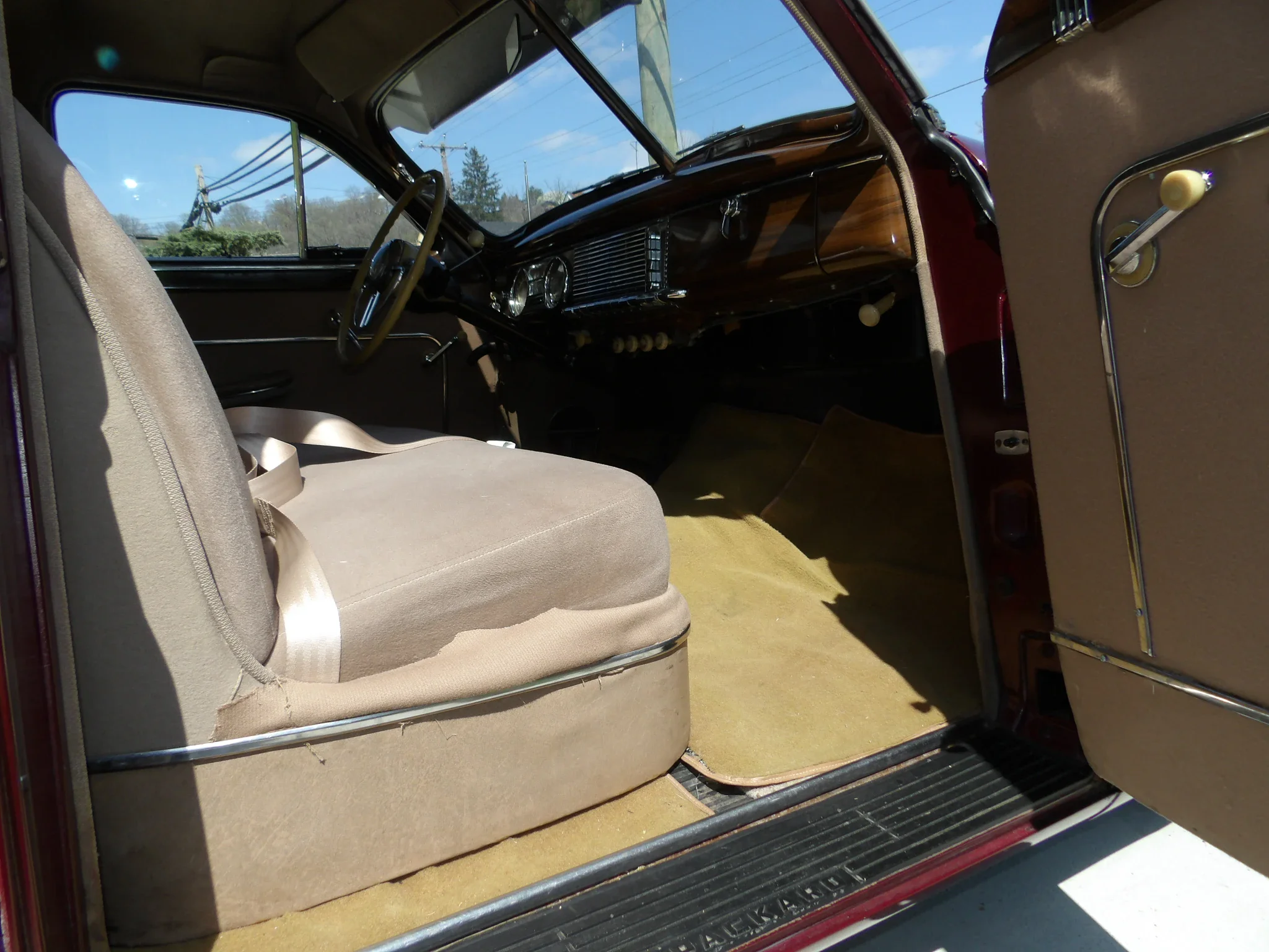 Packard-Super-8-1948-Burgundy-Tan-12