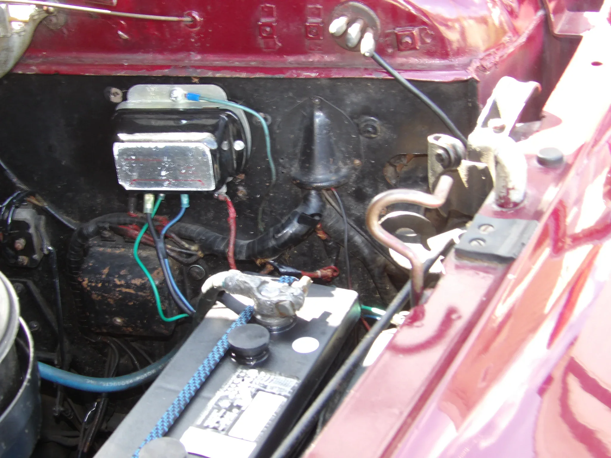 Packard-Super-8-1948-Burgundy-Tan-37