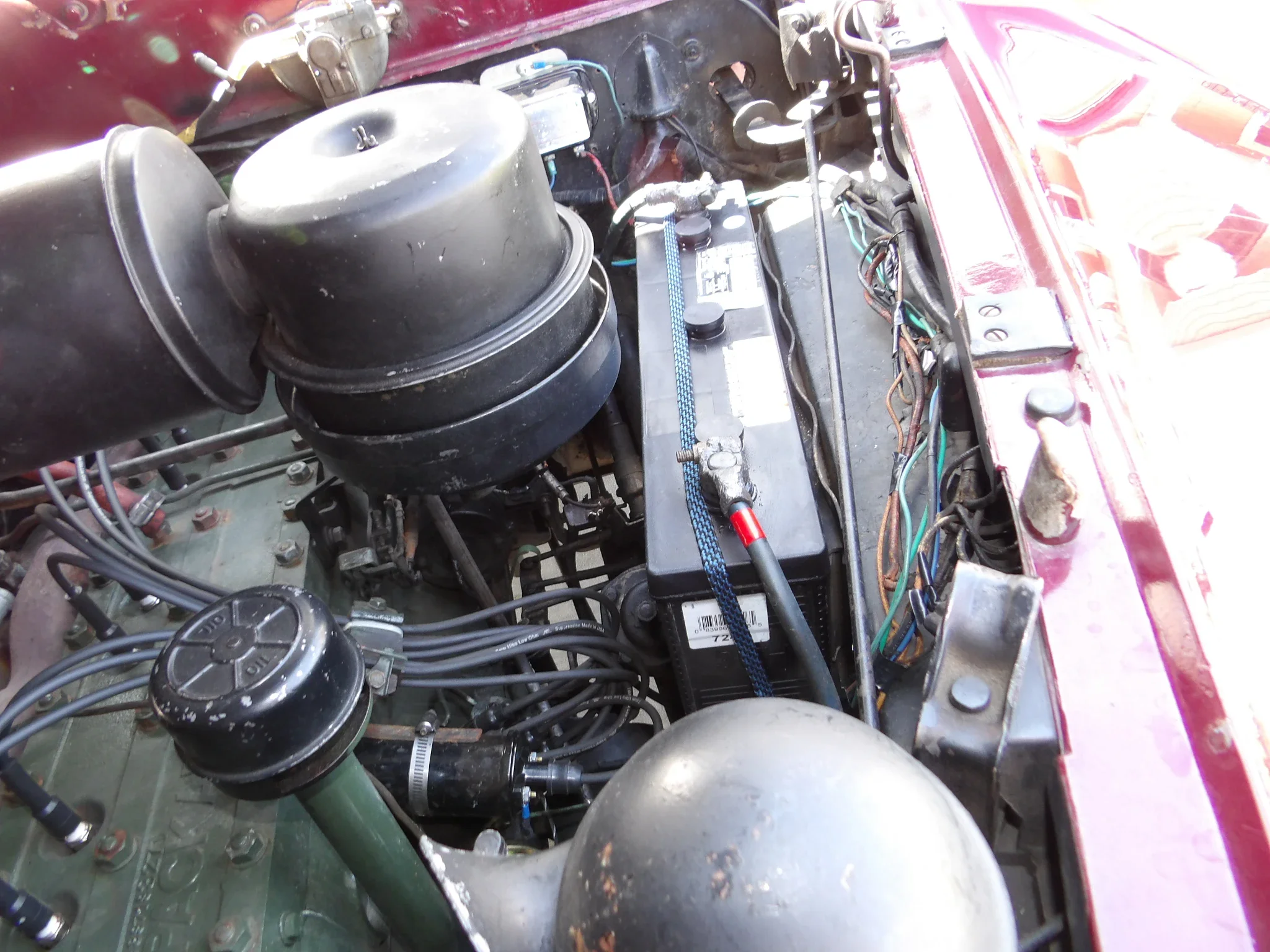 Packard-Super-8-1948-Burgundy-Tan-41