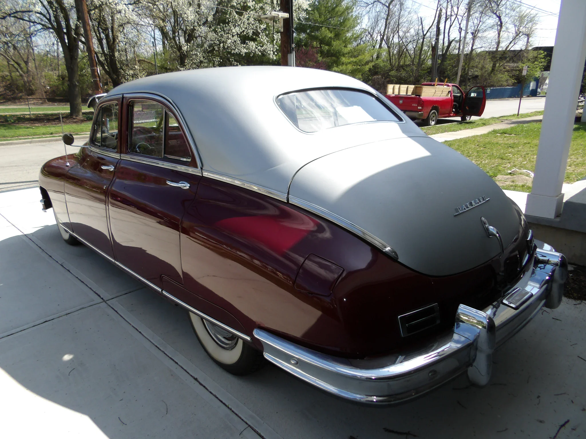 Packard-Super-8-1948-Burgundy-Tan-51