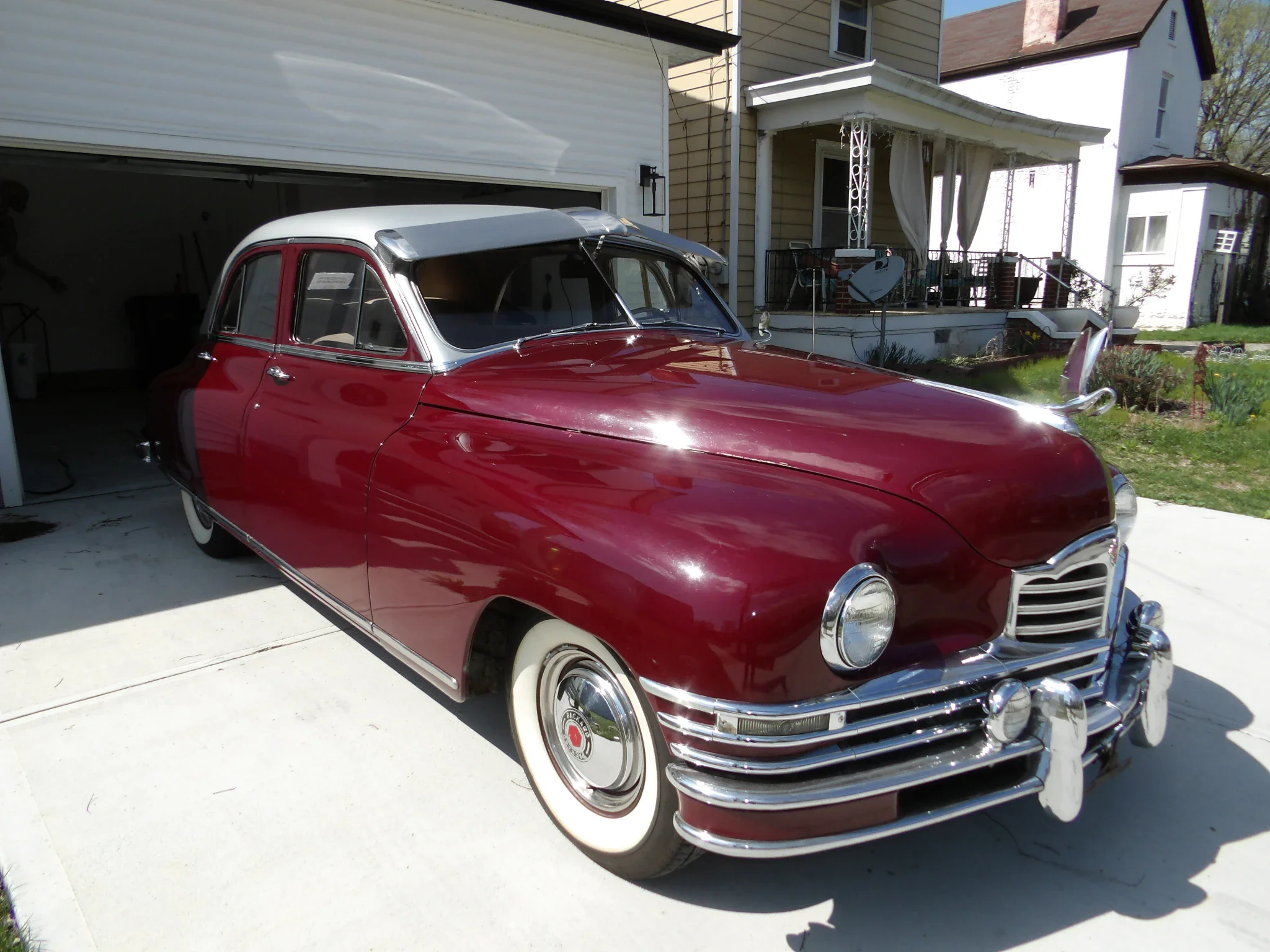 Packard-Super-8-1948-Burgundy-Tan-54
