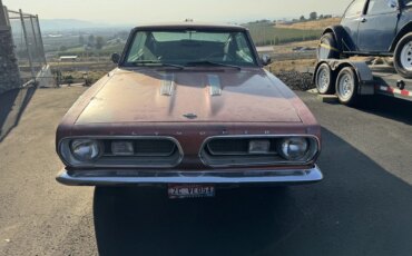 Plymouth-Barracuda-1969-Brown-Off-White-1
