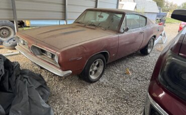 Plymouth-Barracuda-1969-Brown-Off-White