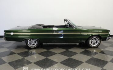 Plymouth-Belvedere-1966-Dark-Green-Black-14