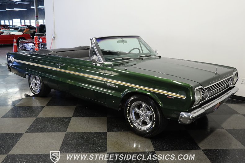 Plymouth-Belvedere-1966-Dark-Green-Black-15