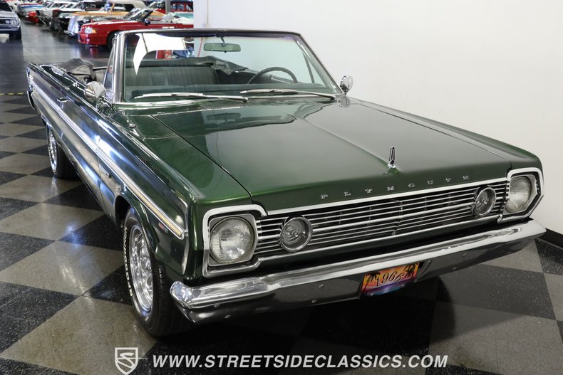 Plymouth-Belvedere-1966-Dark-Green-Black-16