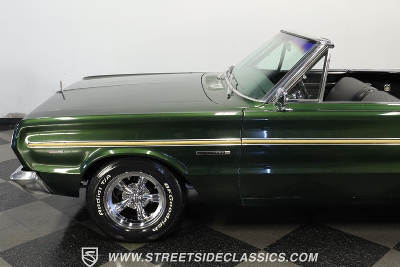 Plymouth-Belvedere-1966-Dark-Green-Black-23