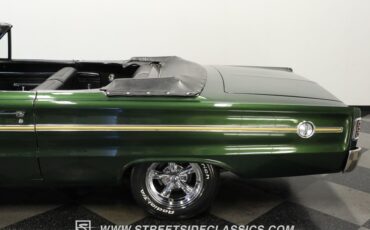 Plymouth-Belvedere-1966-Dark-Green-Black-24