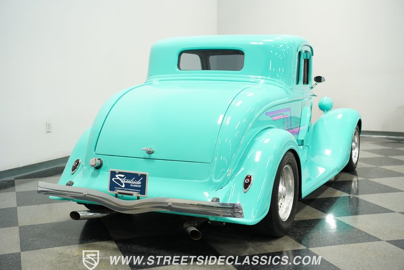 Plymouth-Coupe-1932-Teal-Gray-1