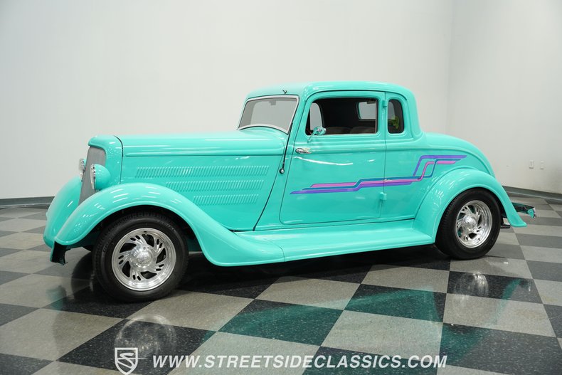 Plymouth-Coupe-1932-Teal-Gray-11