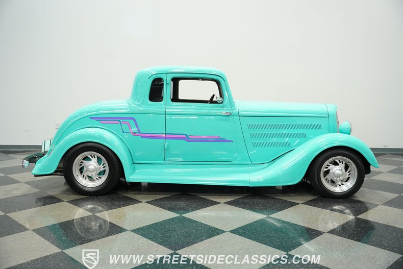 Plymouth-Coupe-1932-Teal-Gray-15
