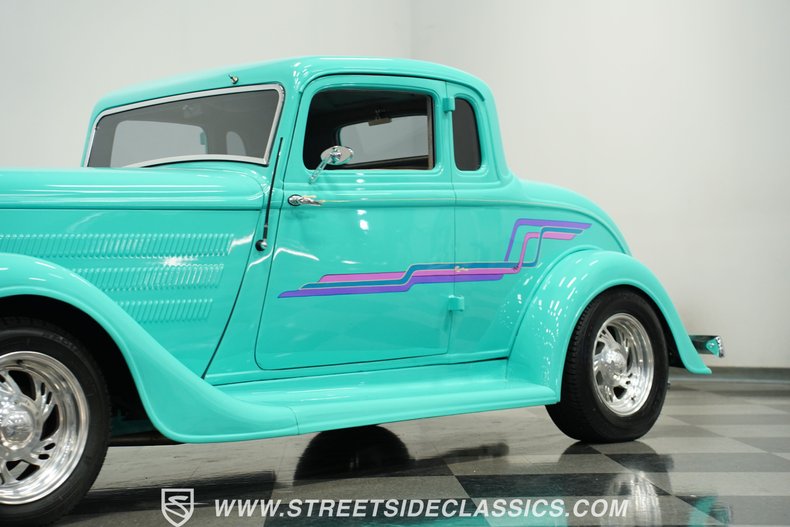 Plymouth-Coupe-1932-Teal-Gray-19