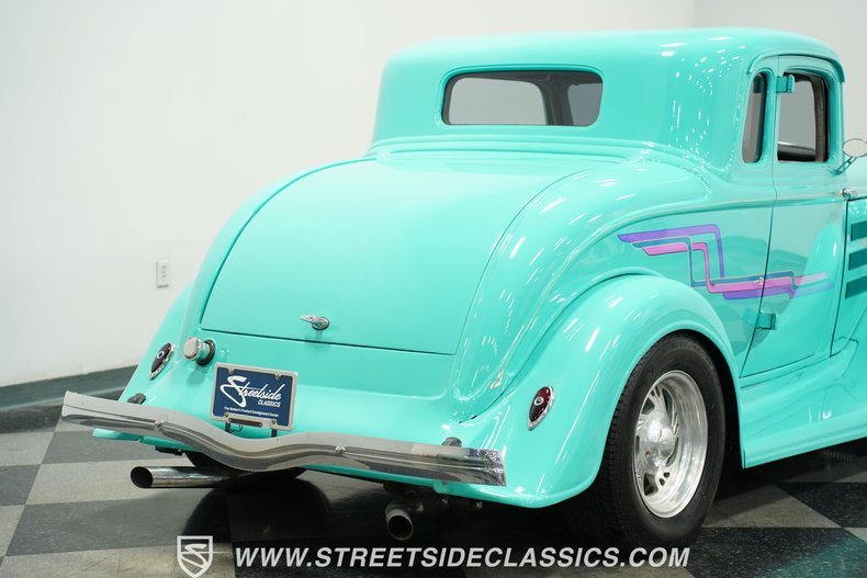 Plymouth-Coupe-1932-Teal-Gray-23