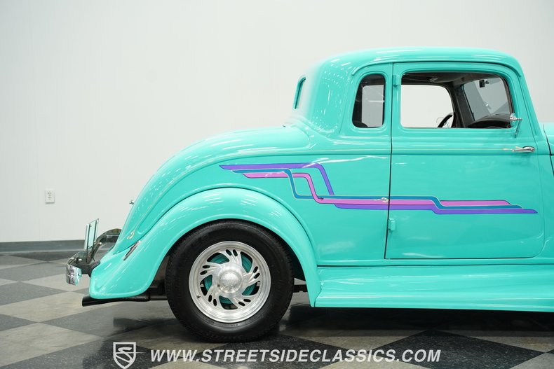 Plymouth-Coupe-1932-Teal-Gray-26