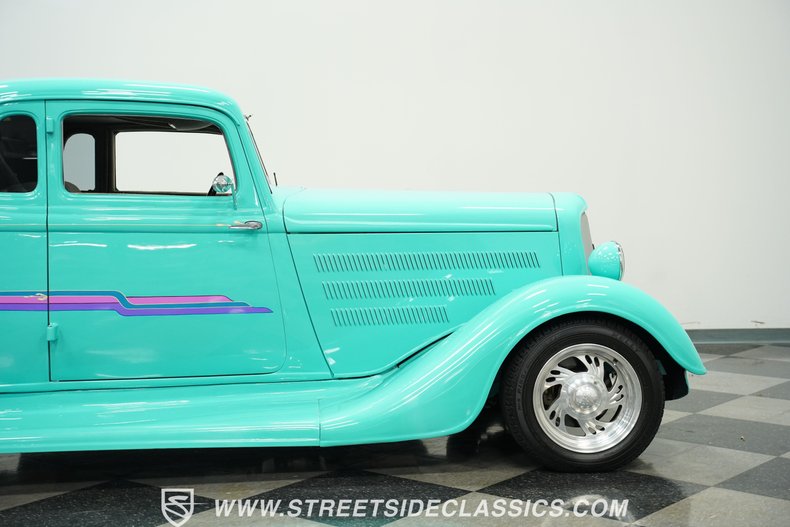 Plymouth-Coupe-1932-Teal-Gray-27