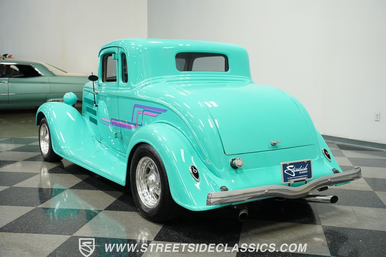 Plymouth-Coupe-1932-Teal-Gray-7