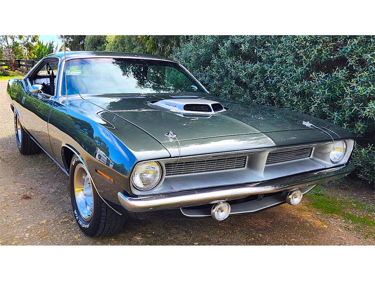 Plymouth-Cuda-1970-F8-Ivy-Green-Black-32