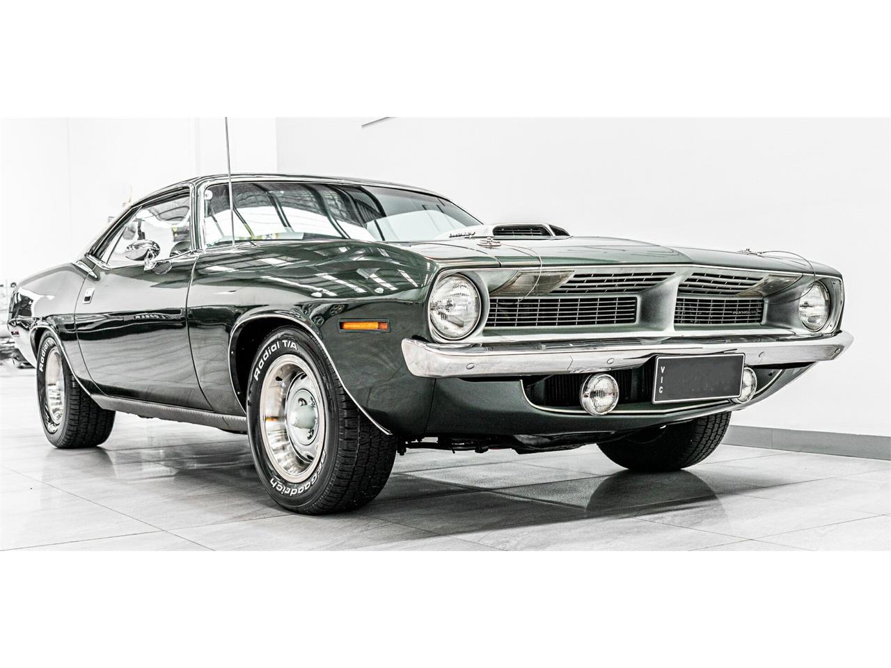 Plymouth-Cuda-1970-F8-Ivy-Green-Black-40