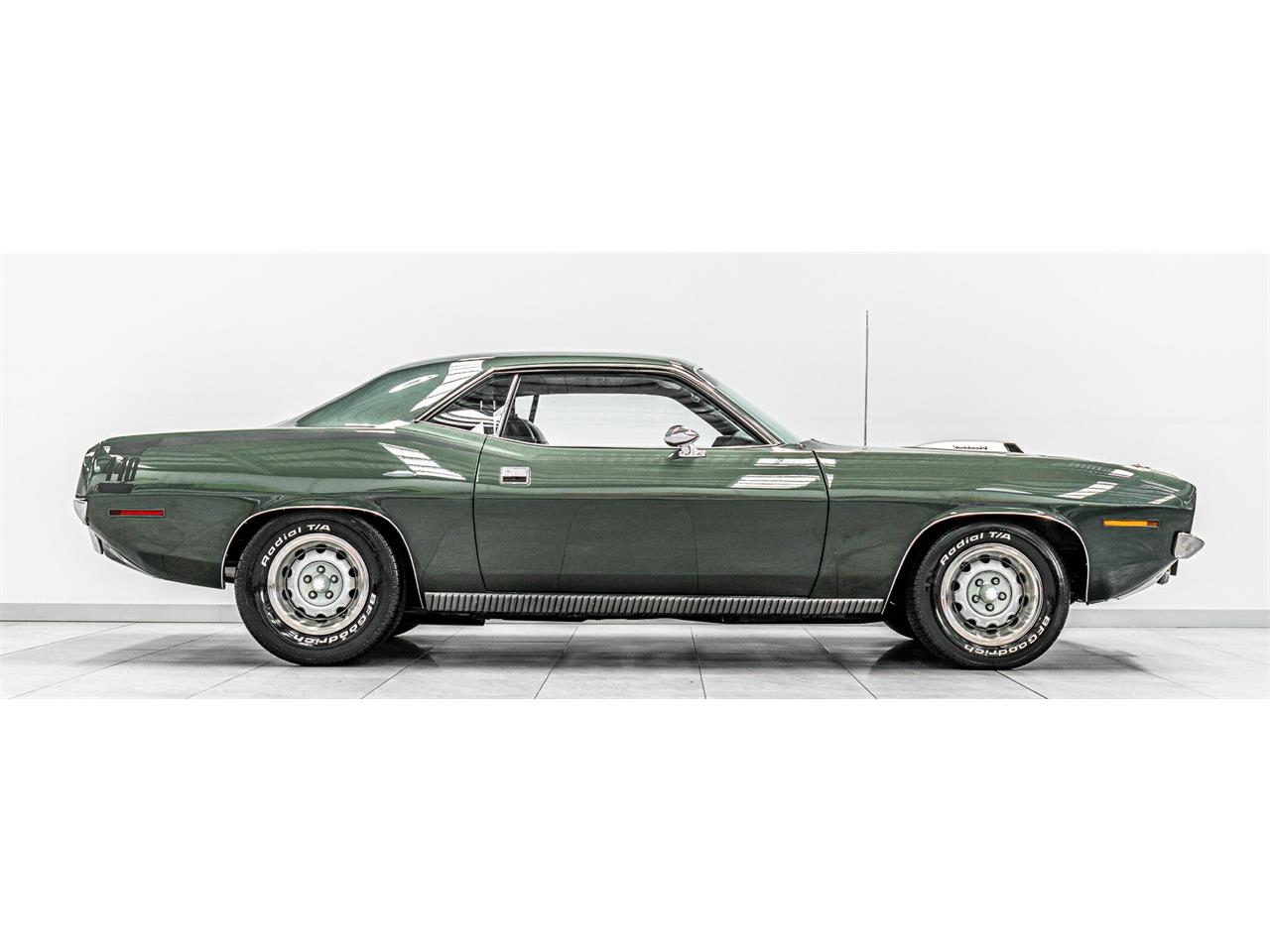 Plymouth-Cuda-1970-F8-Ivy-Green-Black-41