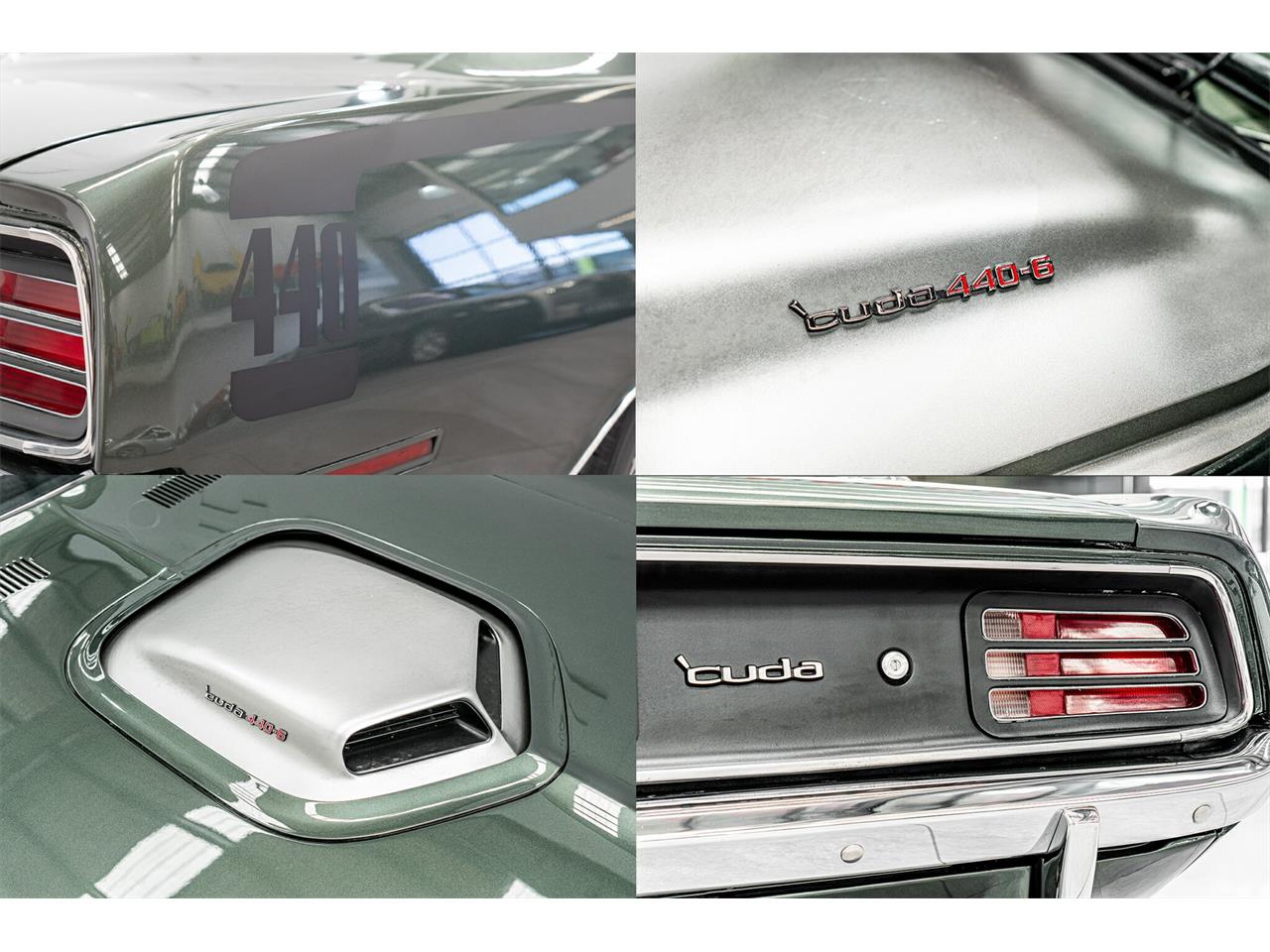 Plymouth-Cuda-1970-F8-Ivy-Green-Black-8