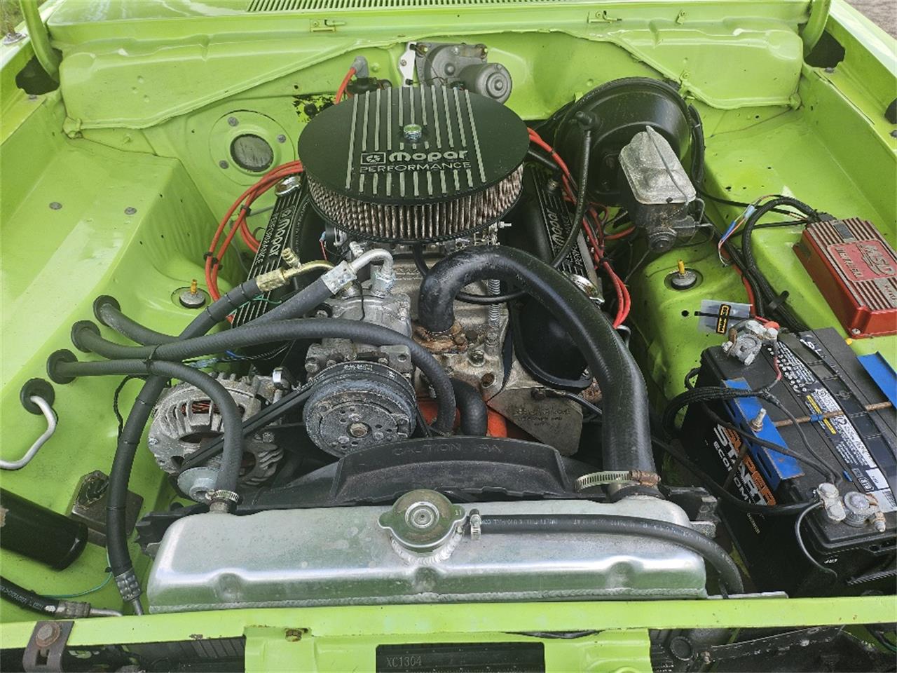 Plymouth-Duster-1971-Lime-Green-Black-2