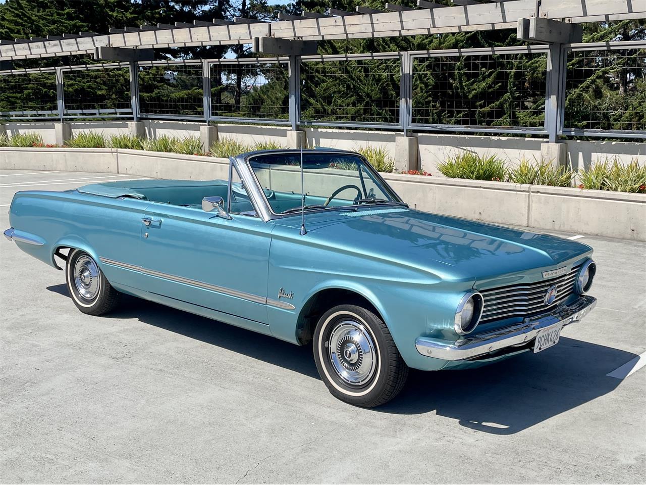 Plymouth-Valiant-1964-Turquoise-Turquoise-1