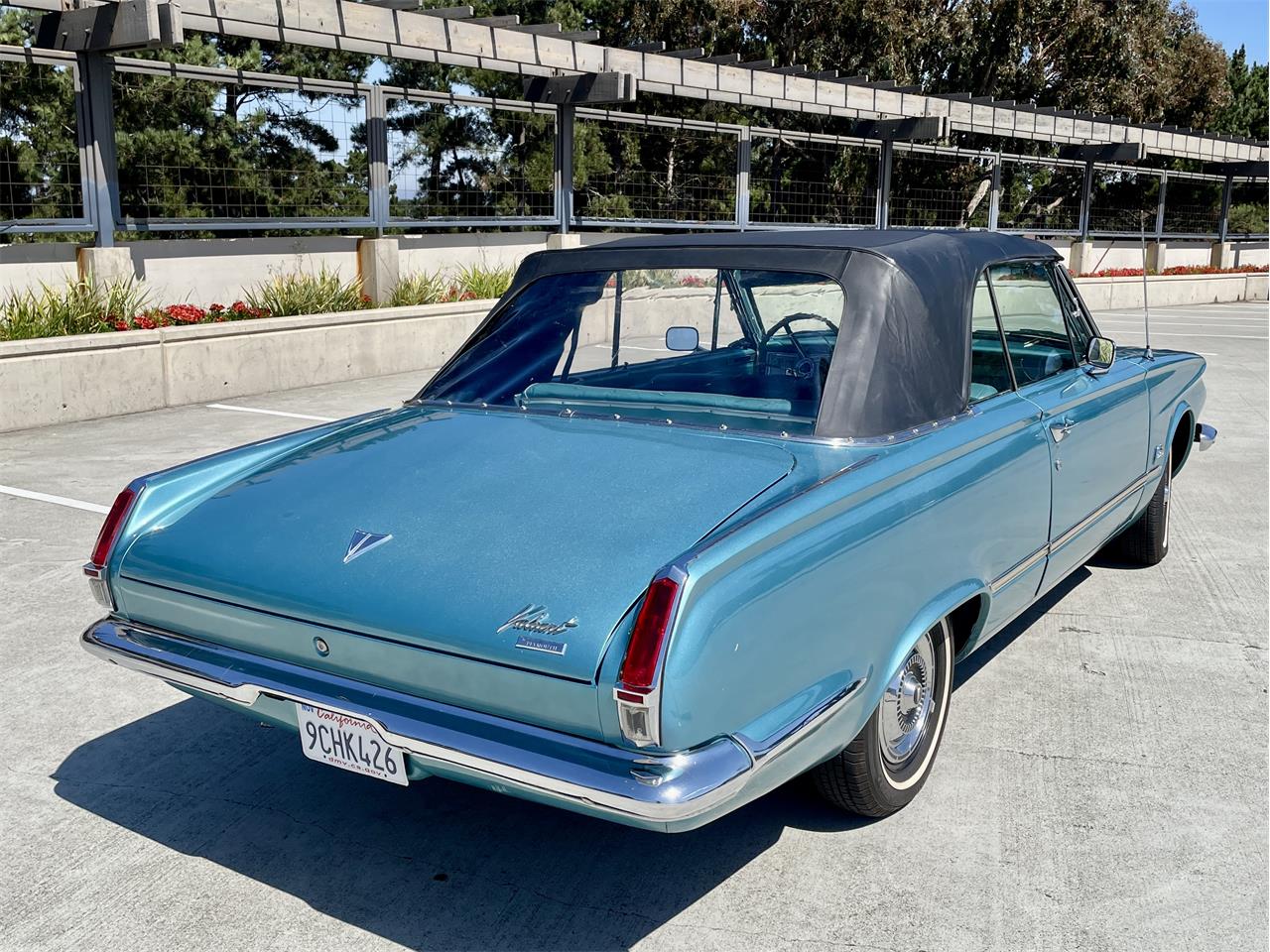 Plymouth-Valiant-1964-Turquoise-Turquoise-11