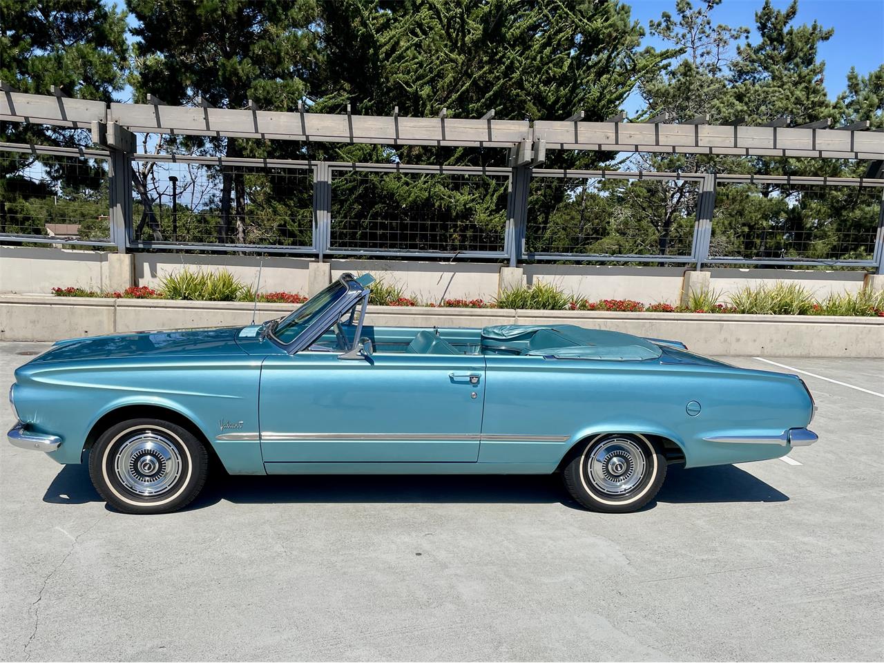 Plymouth-Valiant-1964-Turquoise-Turquoise-19