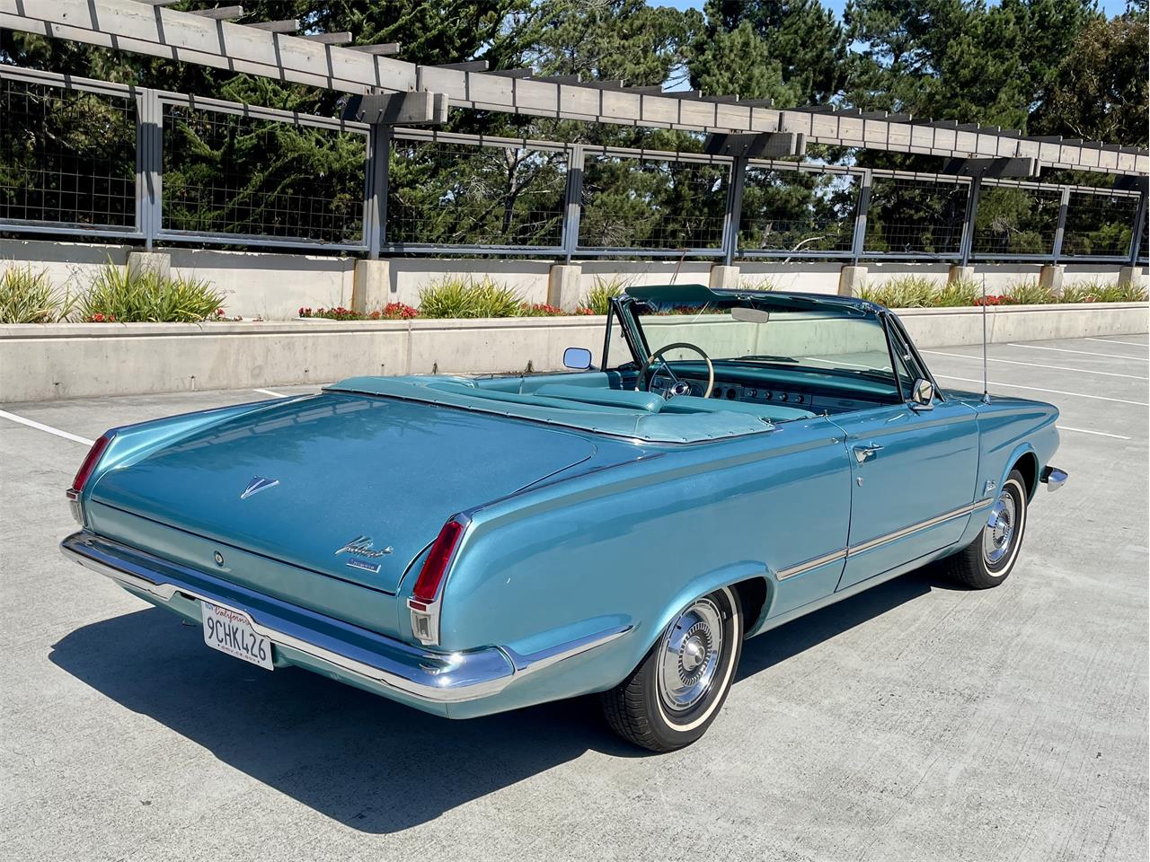 Plymouth-Valiant-1964-Turquoise-Turquoise-3