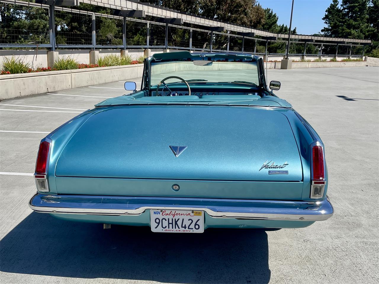 Plymouth-Valiant-1964-Turquoise-Turquoise-5