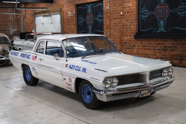 Pontiac-Catalina-1962-White-Blue
