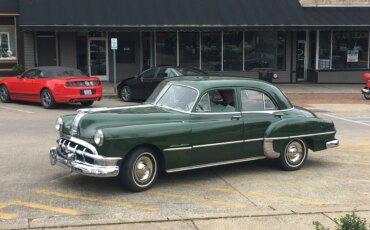 Pontiac-Chieftain-1950-Green-Tan-8